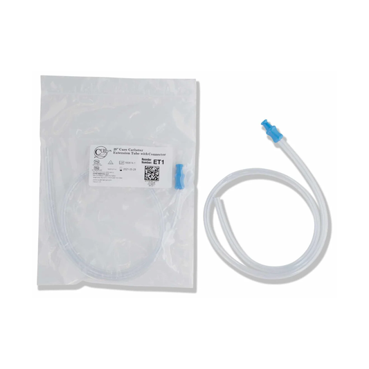 Cure Medical Cure Extension Tube (CMET1) on a white background