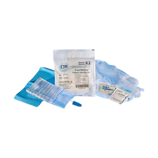 Convatec Cure Catheter Insertion Kit (CMK1, CMK1-CS) on a white background