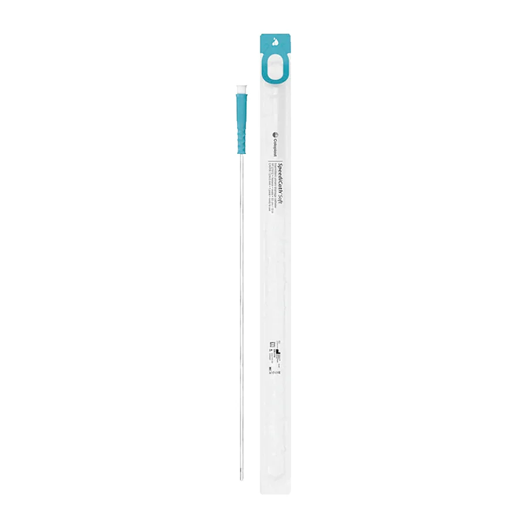 Coloplast Coloplast SpeediCath Soft Hydrophilic Intermittent Catheter (CO27010, CO27010-BX) on a white background