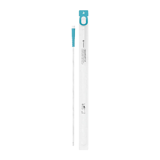 Coloplast Coloplast SpeediCath Soft Hydrophilic Intermittent Catheter (CO27010, CO27010-BX) on a white background
