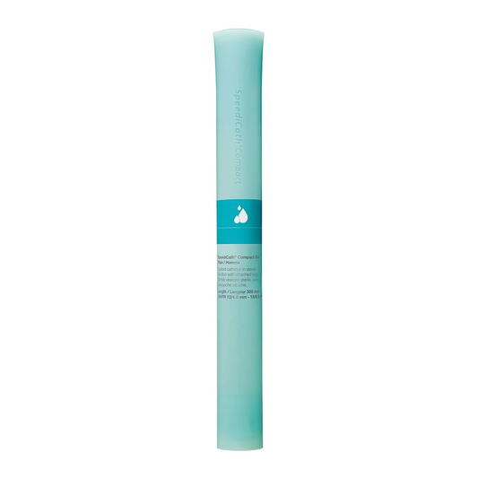 Coloplast Coloplast SpeediCath Compact Intermittent Catheter Set with Integrated Bag - Male (CO28422, CO28422-BX) on a white background
