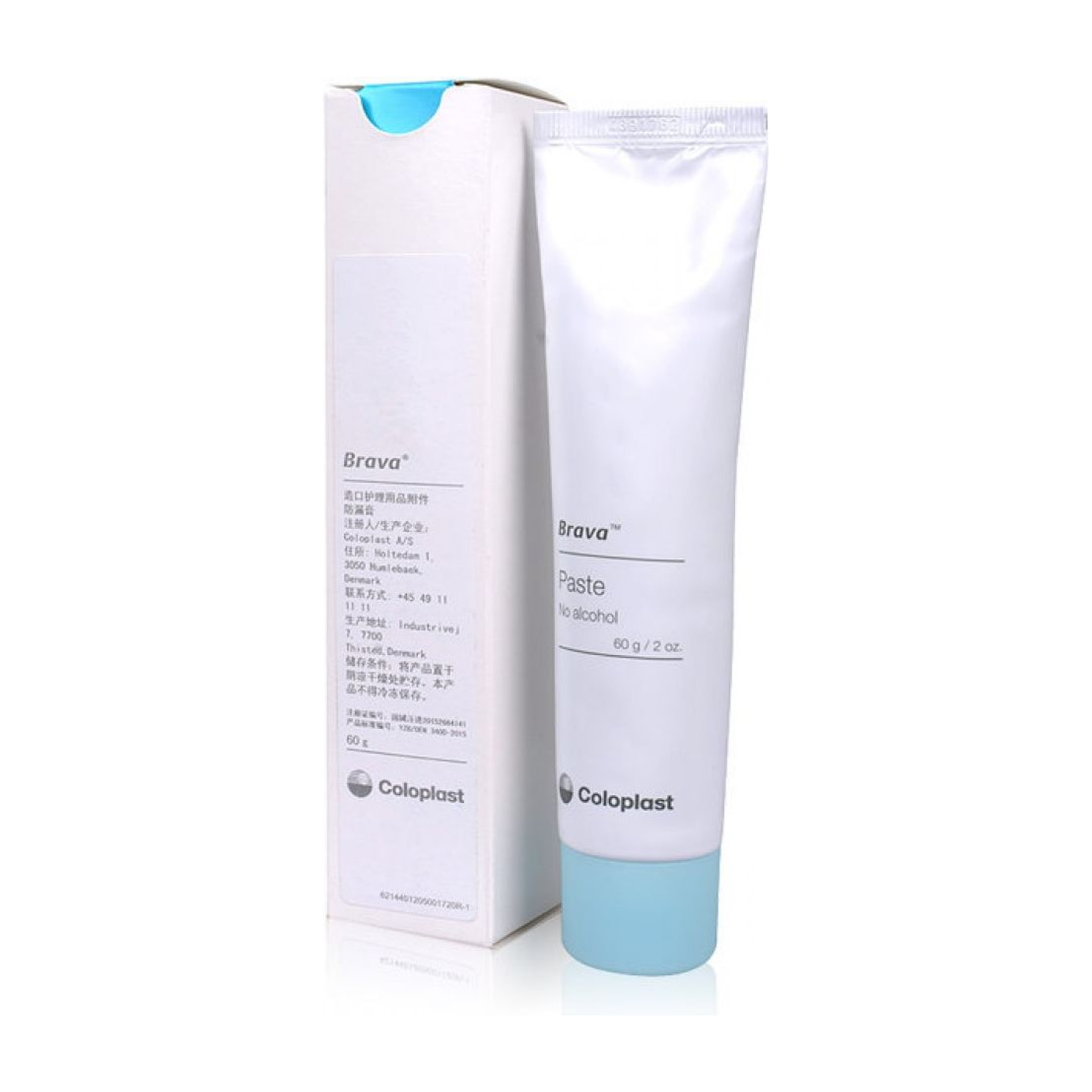 Coloplast Brava Paste 2 oz tube with product box