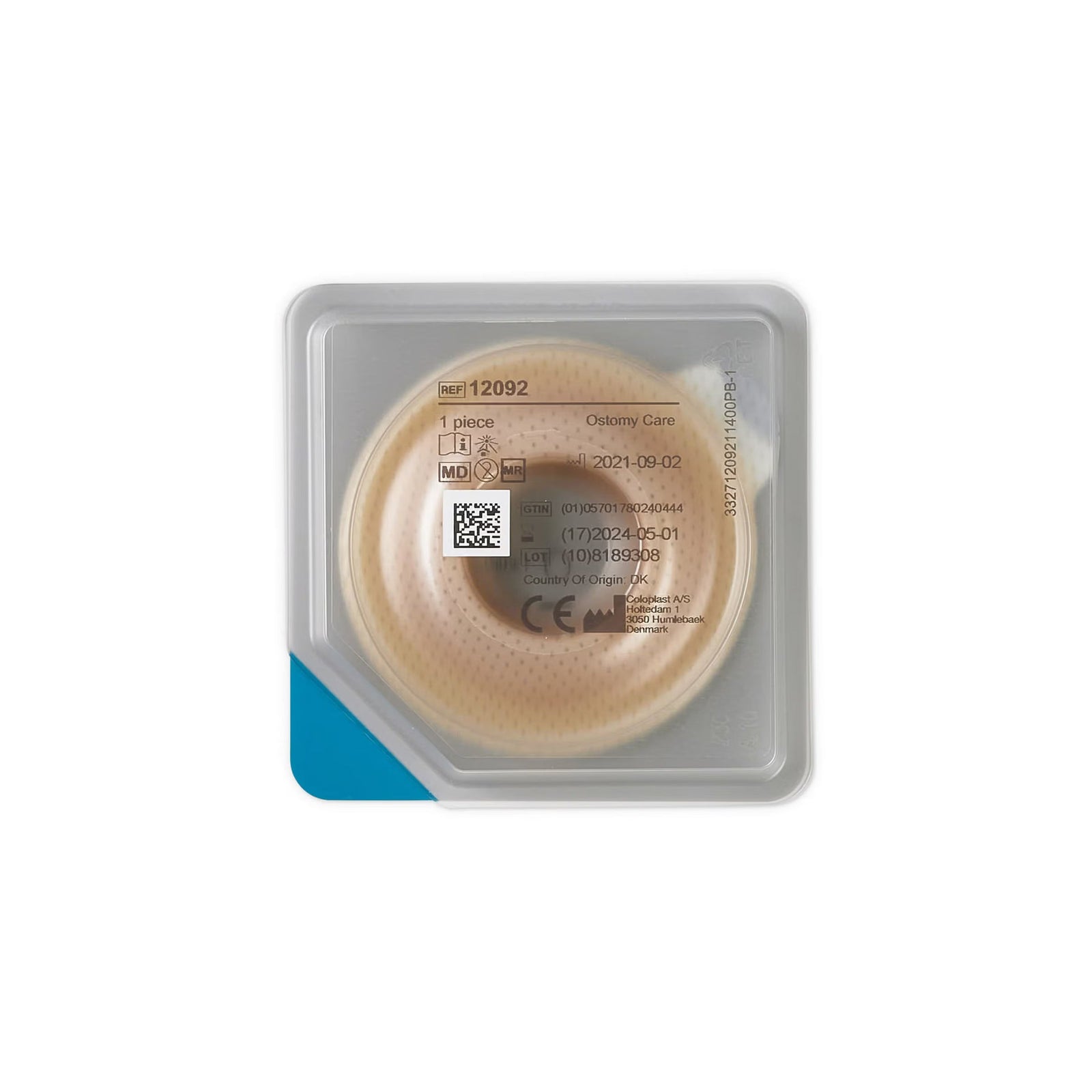 Coloplast Brava Protective Seal Convex 30 mm package back