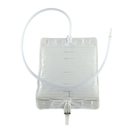 Coloplast Conveen Standard extra-large drainage bag (CO5062) on a white background