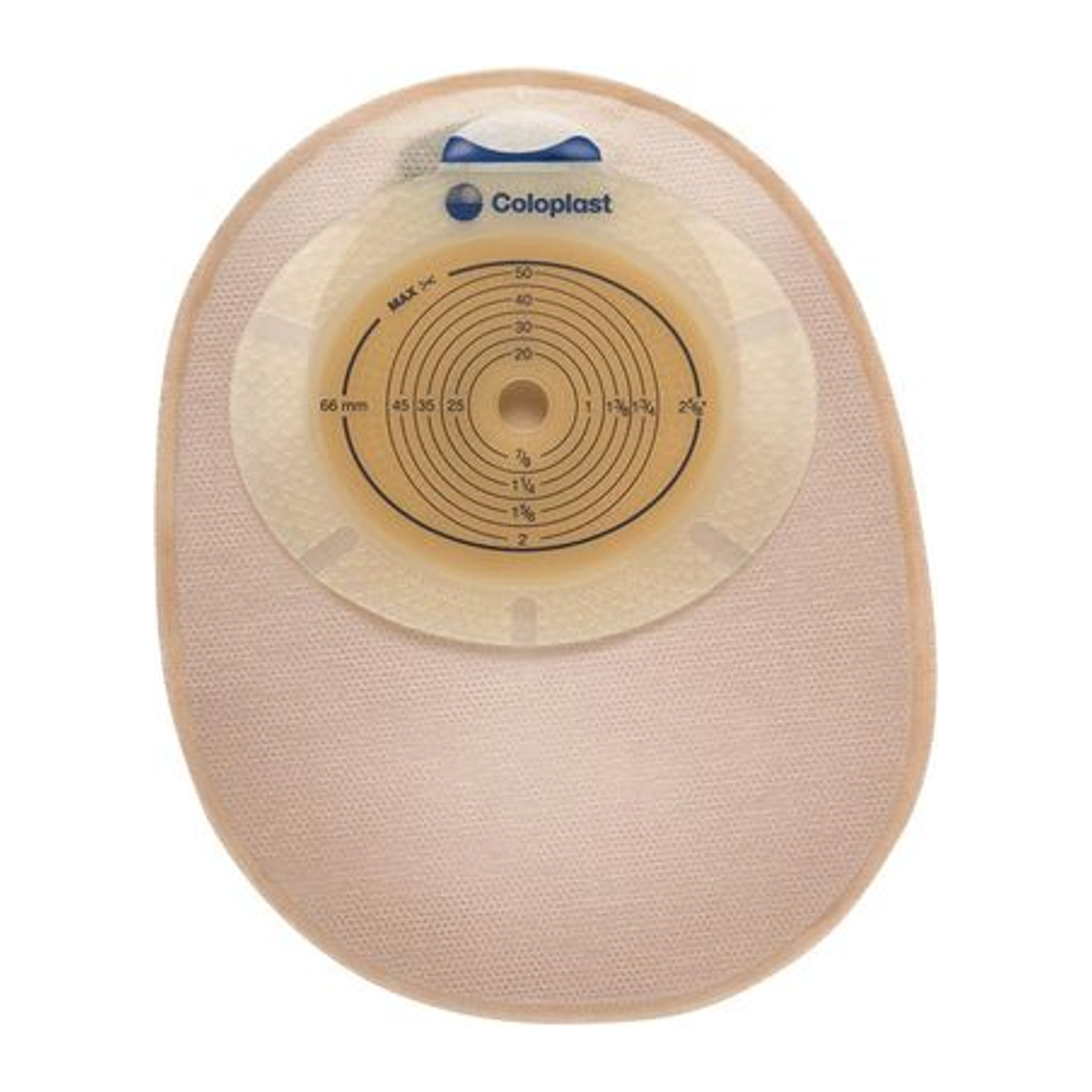 Coloplast SenSura flat MAXI one-piece closed ostomy pouch family
