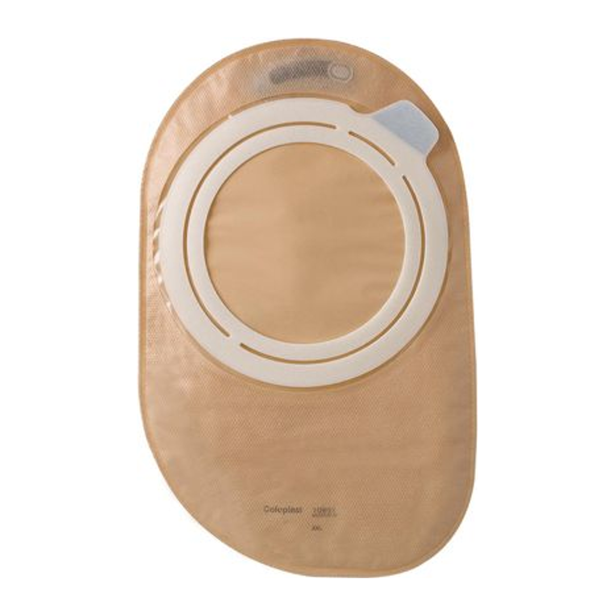 Coloplast SenSura Flex MAXI two-piece closed ostomy pouch with filter.