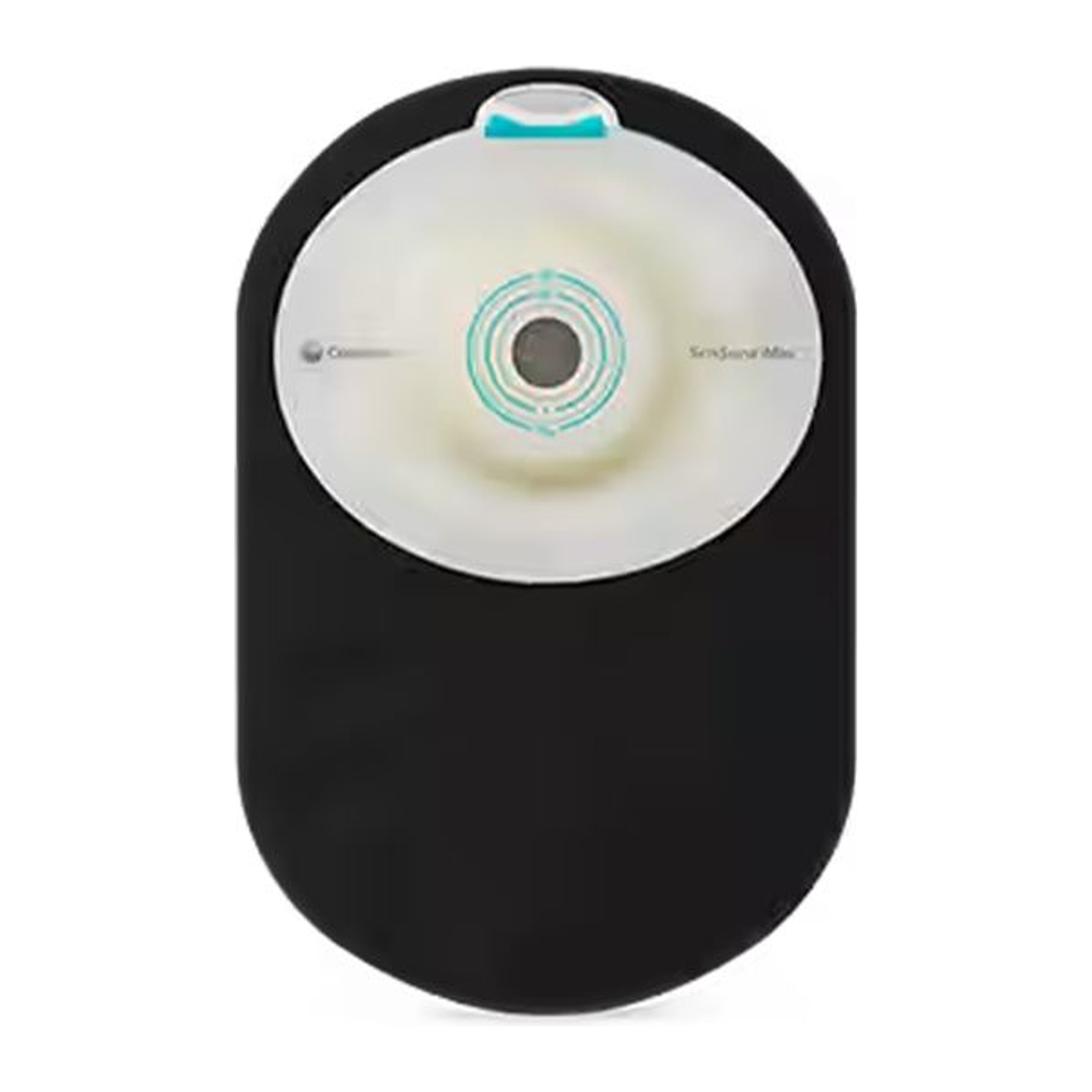 Coloplast SenSura Mio Convex Deep one-piece closed ostomy pouch in black