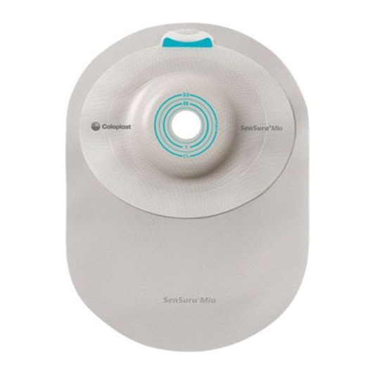 Coloplast SenSura Mio Convex Light one-piece closed ostomy pouch, CST16321 through CST16335 family.