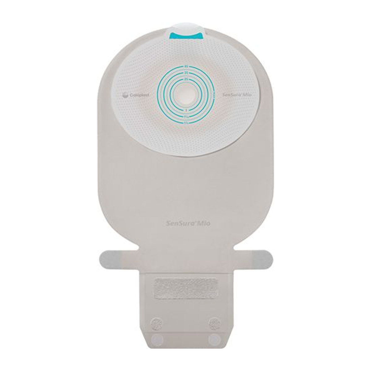 Coloplast SenSura Mio Convex Soft one-piece drainable pouch, red-code CST10562A five-count configuration.