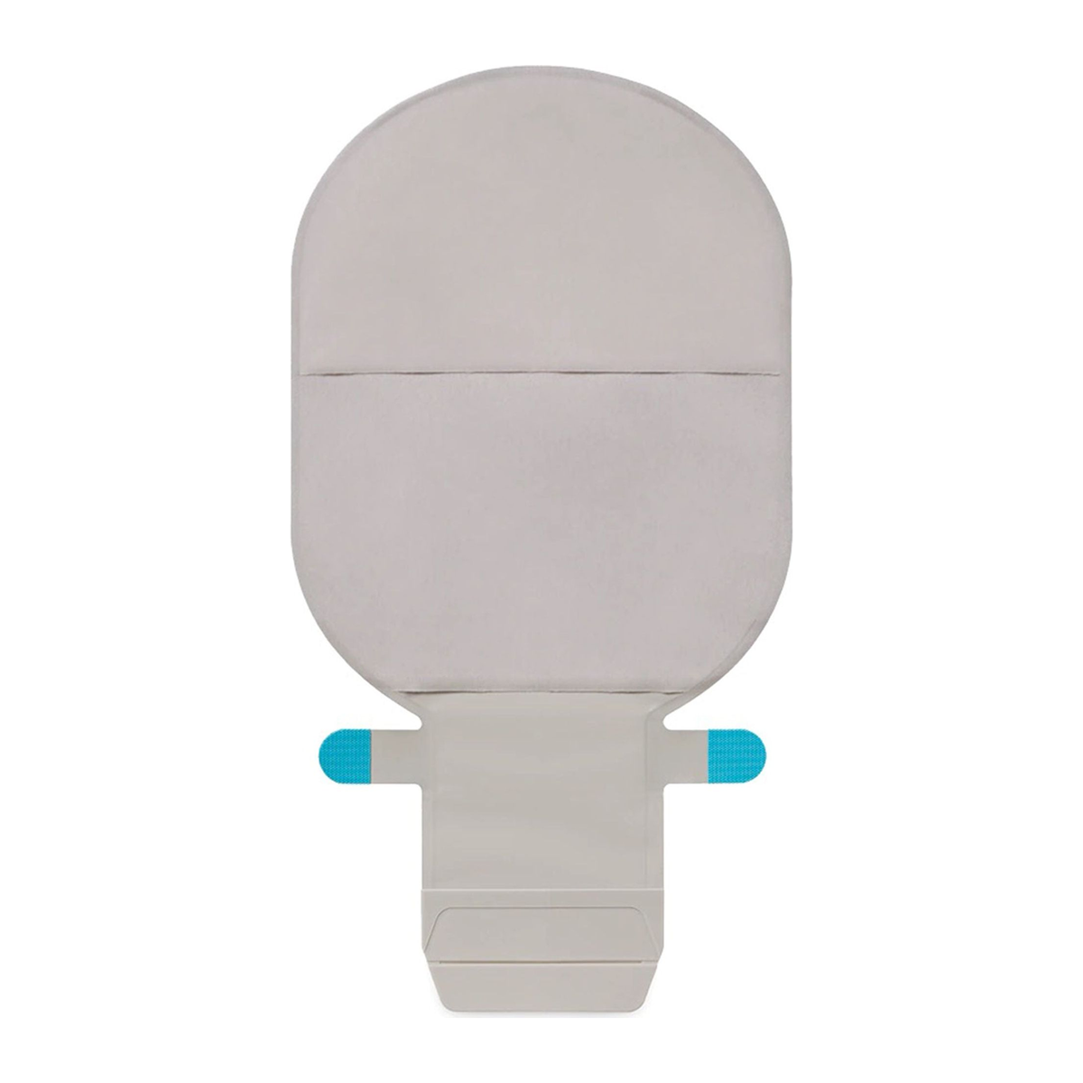 Coloplast SenSura Mio deep-convex MAXI drainable ostomy pouch 16760, exact front view on white