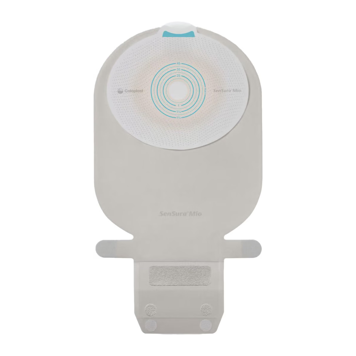 Coloplast SenSura Mio Flat XXL transparent drainable pouch with filter