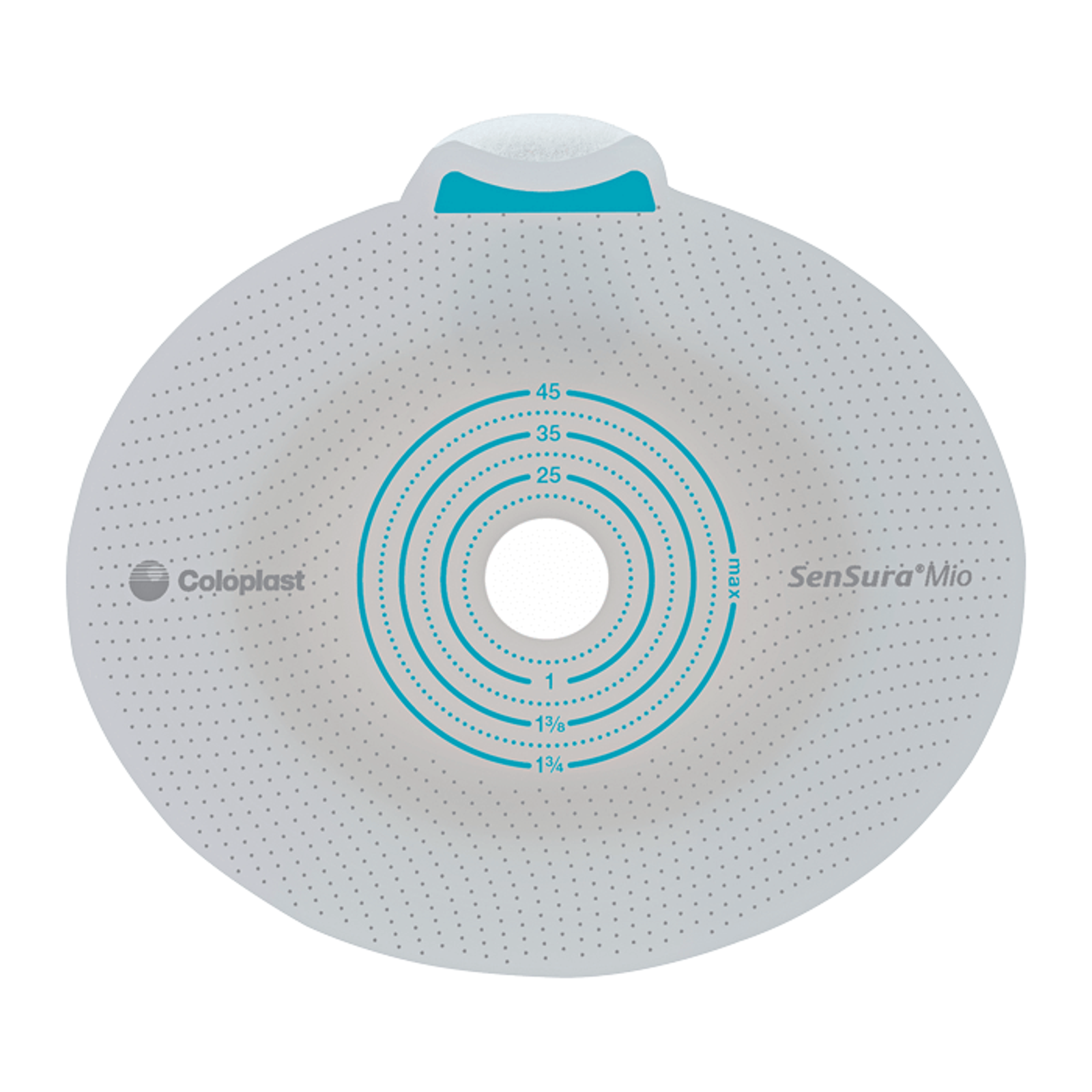 Coloplast SenSura Mio Flex flat ostomy barrier with low-profile adhesive coupling