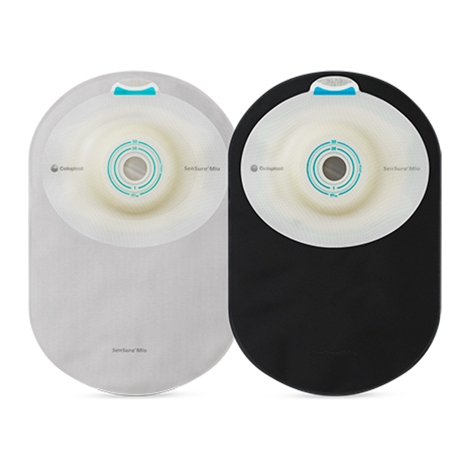 Coloplast SenSura Mio Soft Convex one-piece closed pouches, official product-line representative; pouch size, color, inspection window, and opening vary by selected SKU