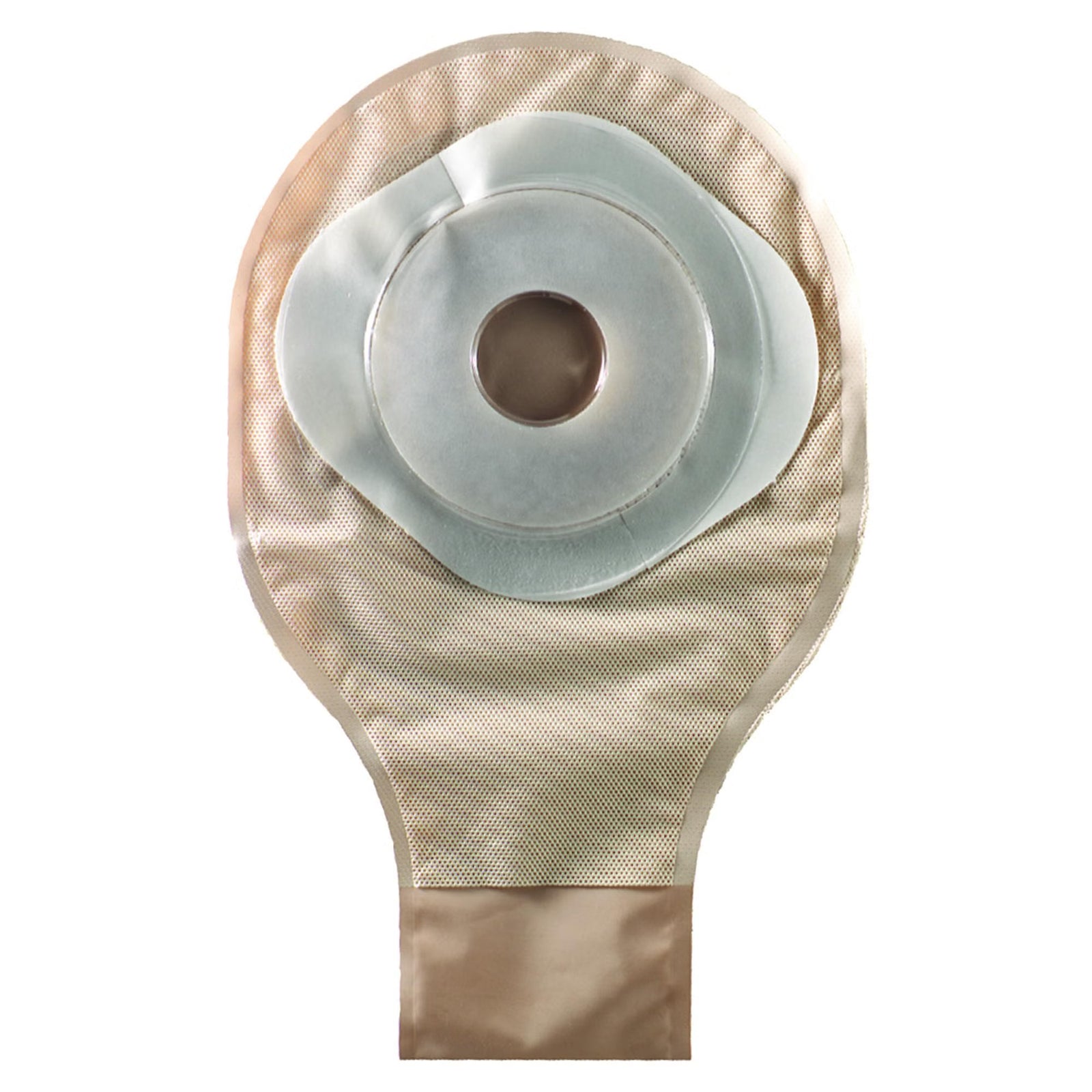 ConvaTec ActiveLife Stomahesive 12-inch transparent cut-to-fit drainable pouch 025433 on a white background