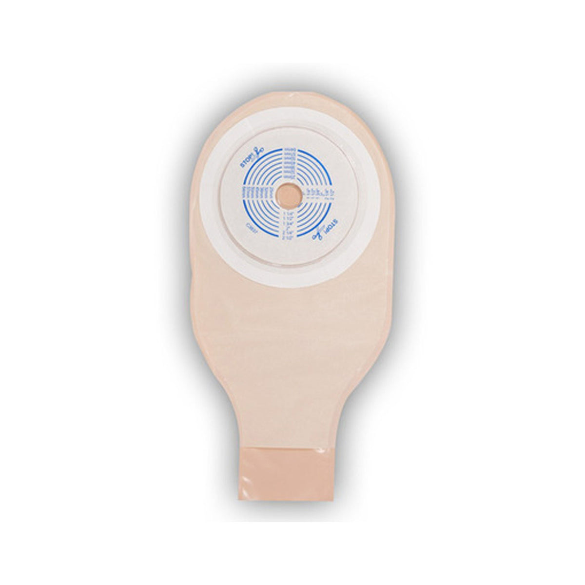 ConvaTec ActiveLife Stomahesive 12-inch opaque one-piece drainable pouch on a white background