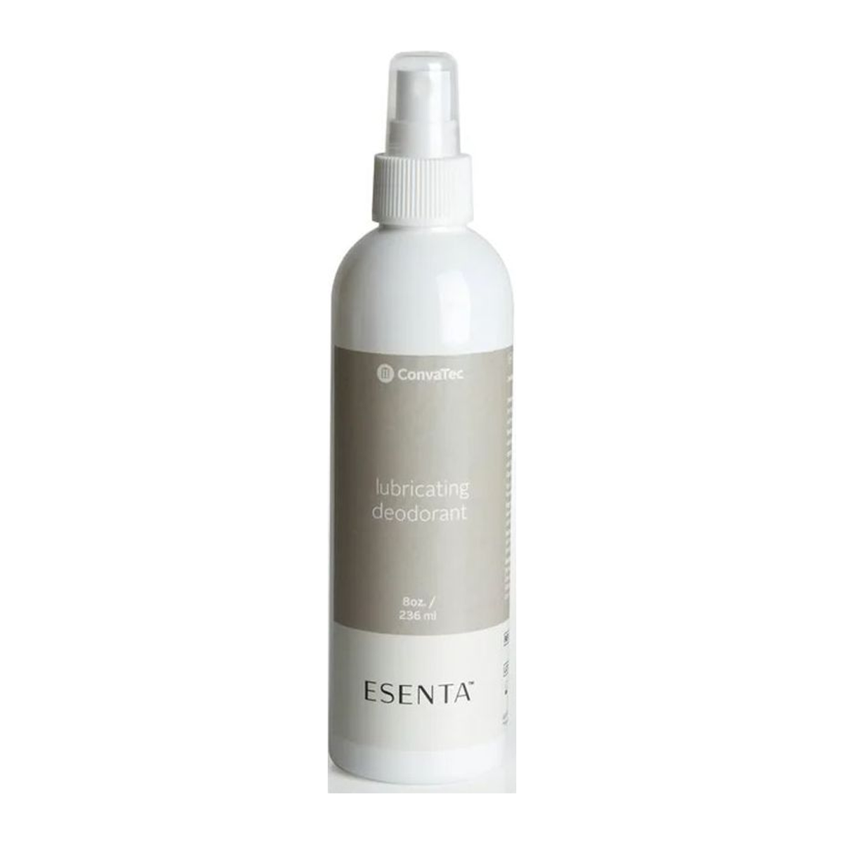 ConvaTec ESENTA Lubricating Deodorant 8 oz pump spray bottle, manufacturer 423574.