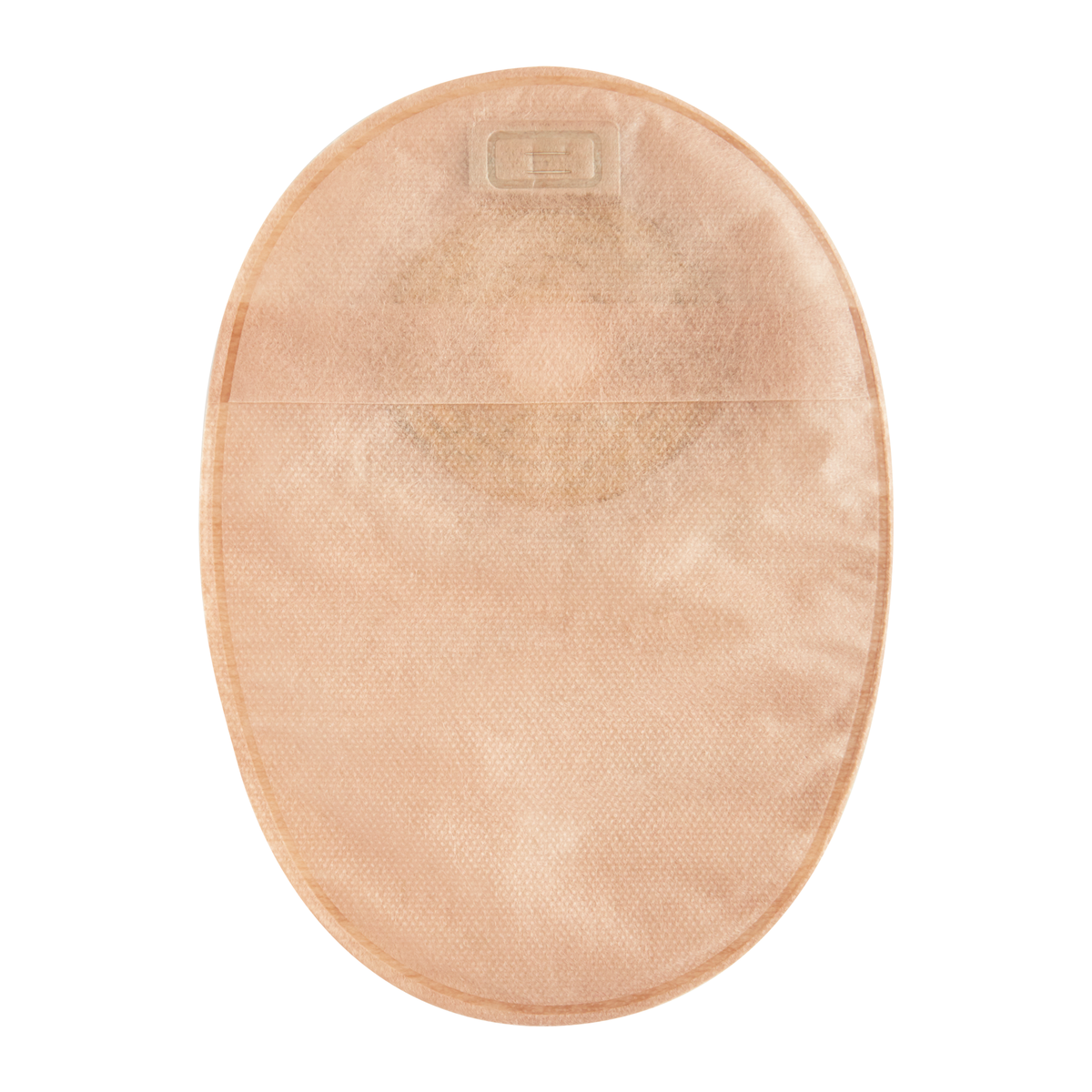 ConvaTec Esteem+ One-Piece Closed-End Pouch family representative; pouch length, transparency, opening, and comfort-panel configuration vary by selected exact SKU