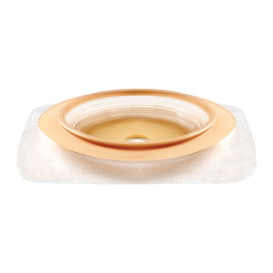 ConvaTec Natura Durahesive flat cut-to-fit accordion flange skin barrier family; flange and opening size vary