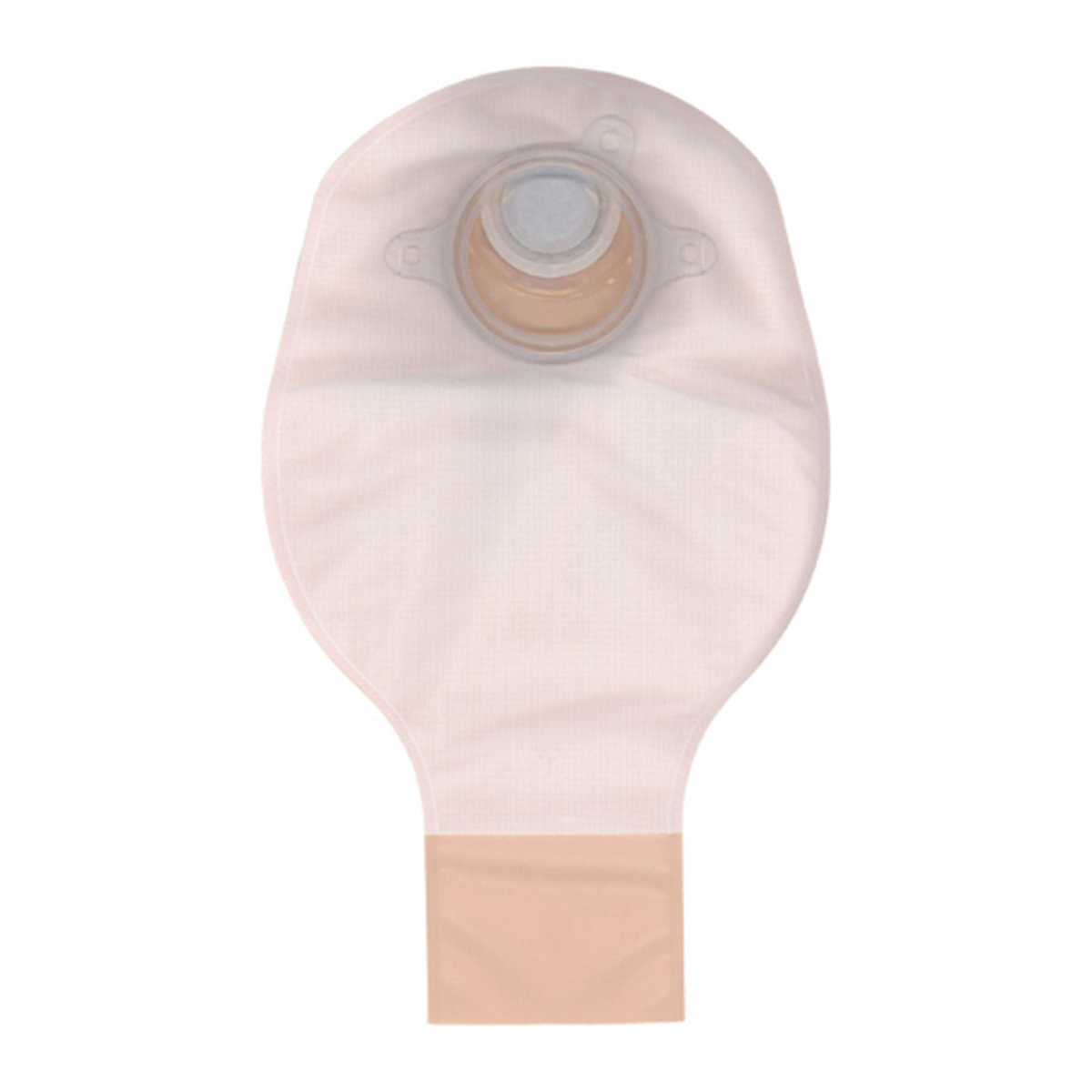 ConvaTec Natura 10 inch opaque drainable pouch with two-sided comfort panel and filter, box of 20