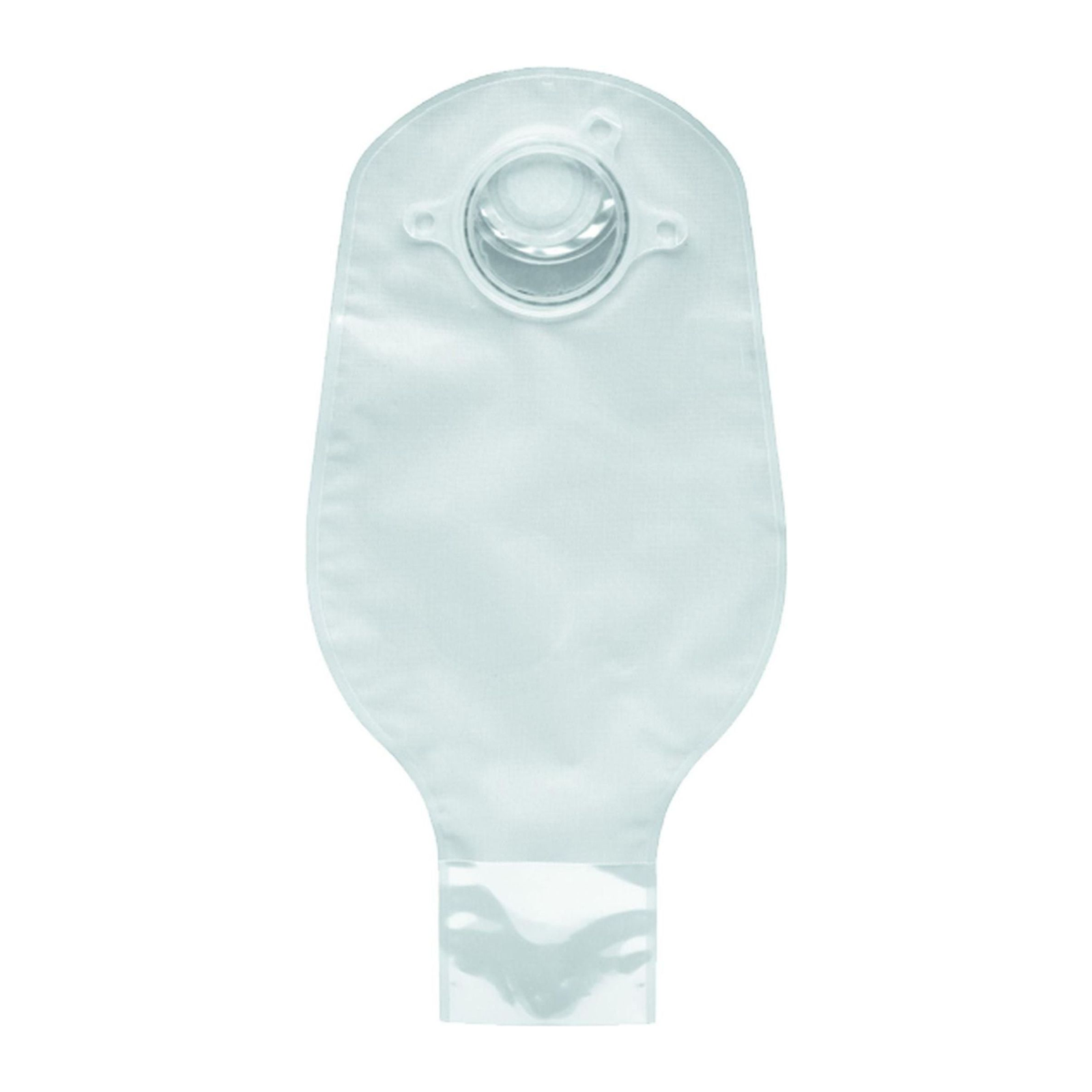 ConvaTec Natura 12 inch transparent drainable pouch with one-sided comfort panel and filter, box of 10