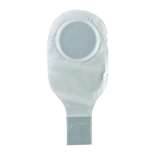 ConvaTec Natura 14 inch transparent drainable pouch with one-sided comfort panel and no filter