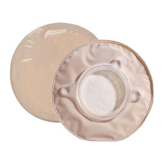 ConvaTec SUR-FIT Natura opaque flange cap with filter and one-sided comfort panel, 45 mm flange.
