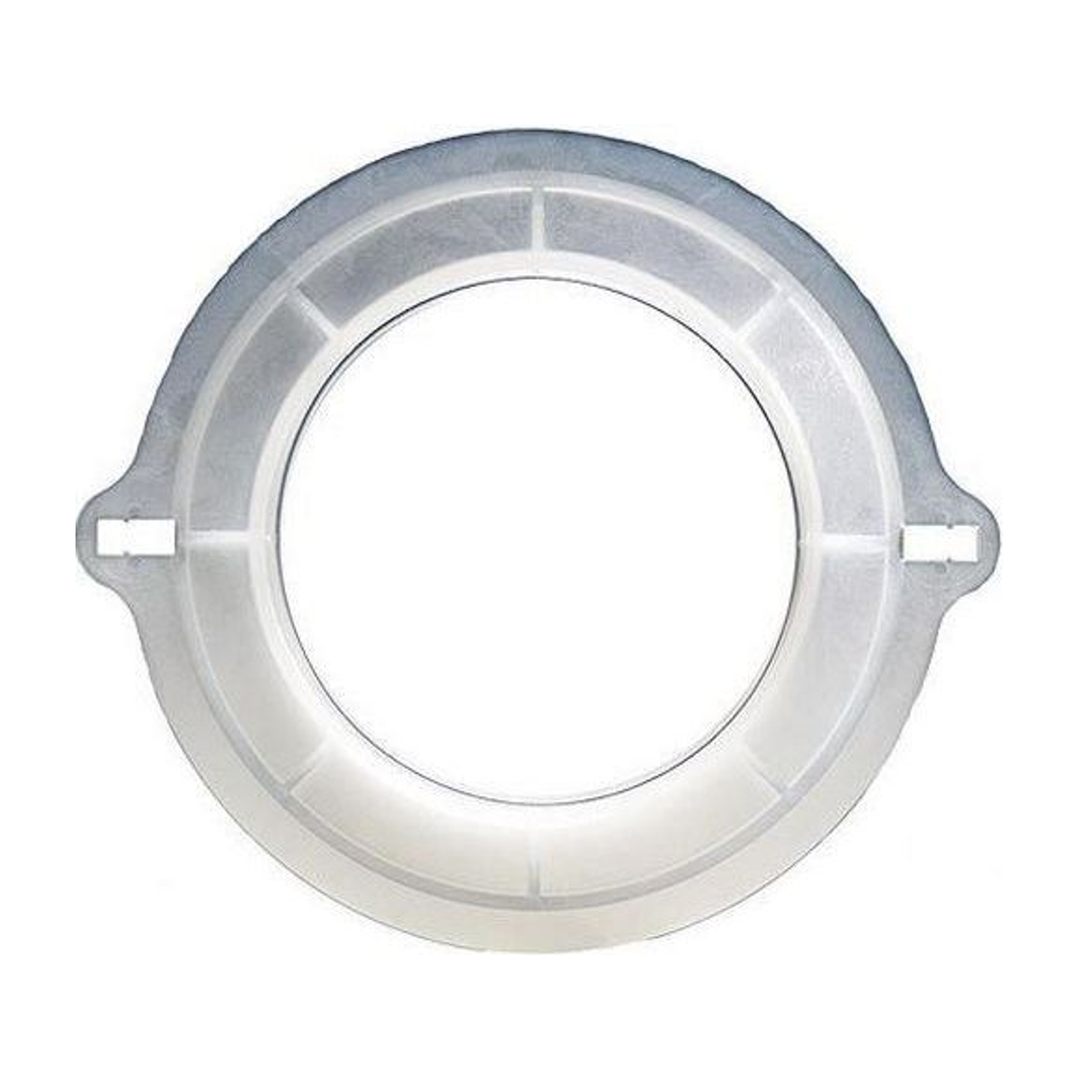 ConvaTec Visi-Flow irrigation adapter faceplate, front view