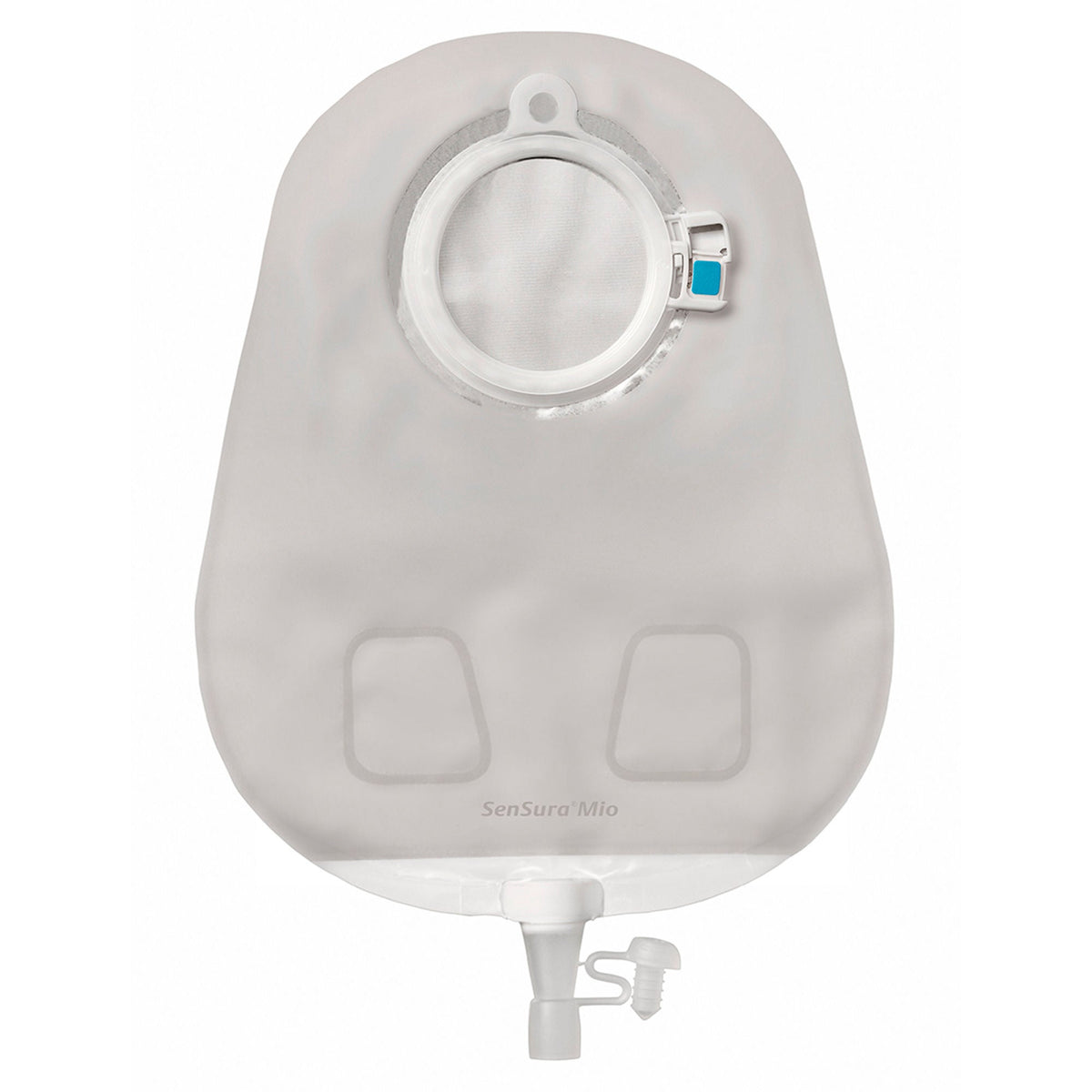 Coloplast SenSura Mio Click MAXI Two-Piece Urostomy Pouch. Exact Coloplast 11500 front view on white.
