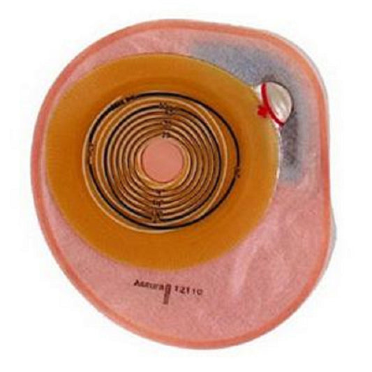 Coloplast Assura One-Piece Closed-End Pouch — Flat, Mini — Flat, Mini, Cut-to-Fit 13/16"–2-1/8" — back view