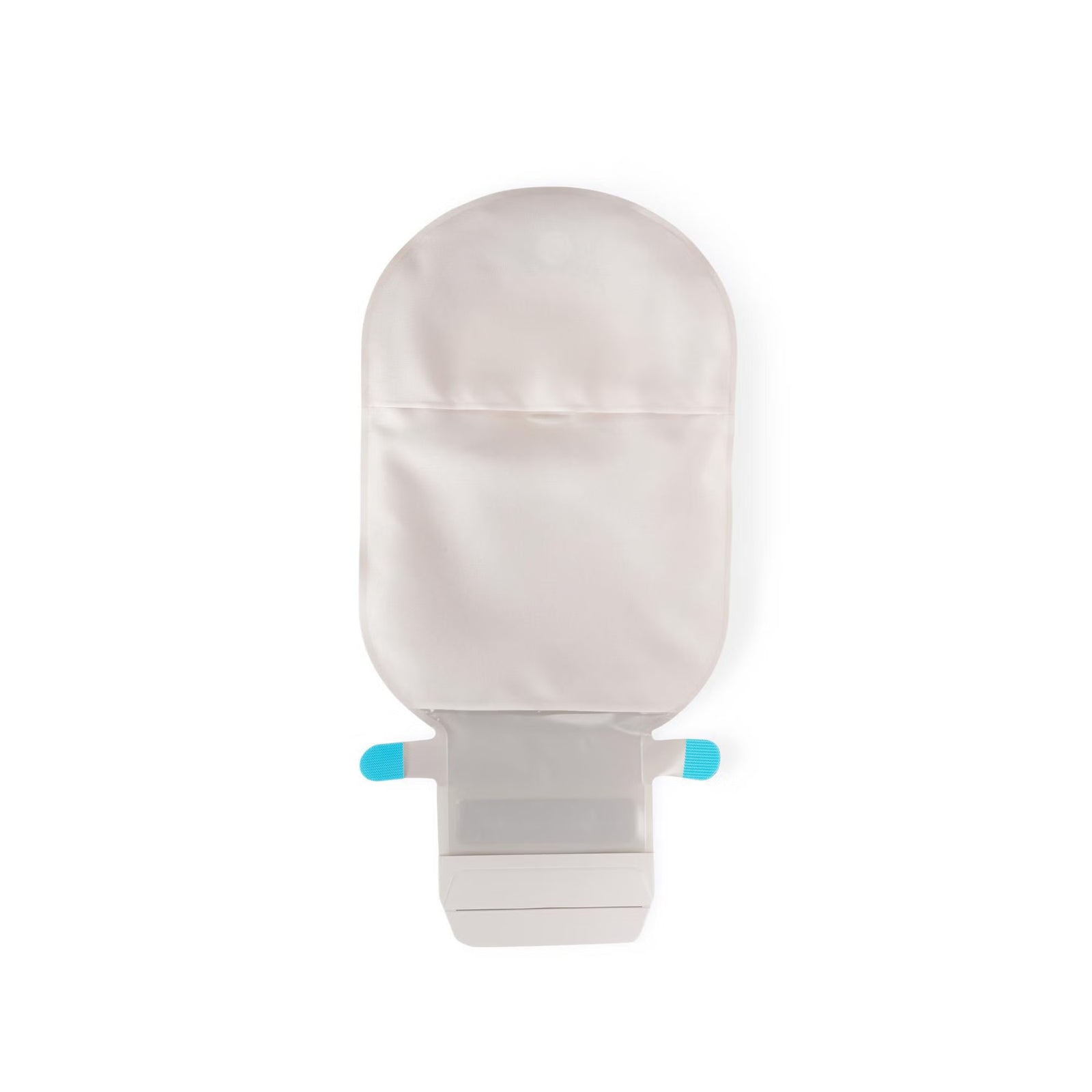 Coloplast SenSura Mio Convex Light MAXI One-Piece Drainable Pouch – Opaque Gray, 3/8"-1-11/16" Cut-to-Fit. Exact Coloplast 16733 front view on white.