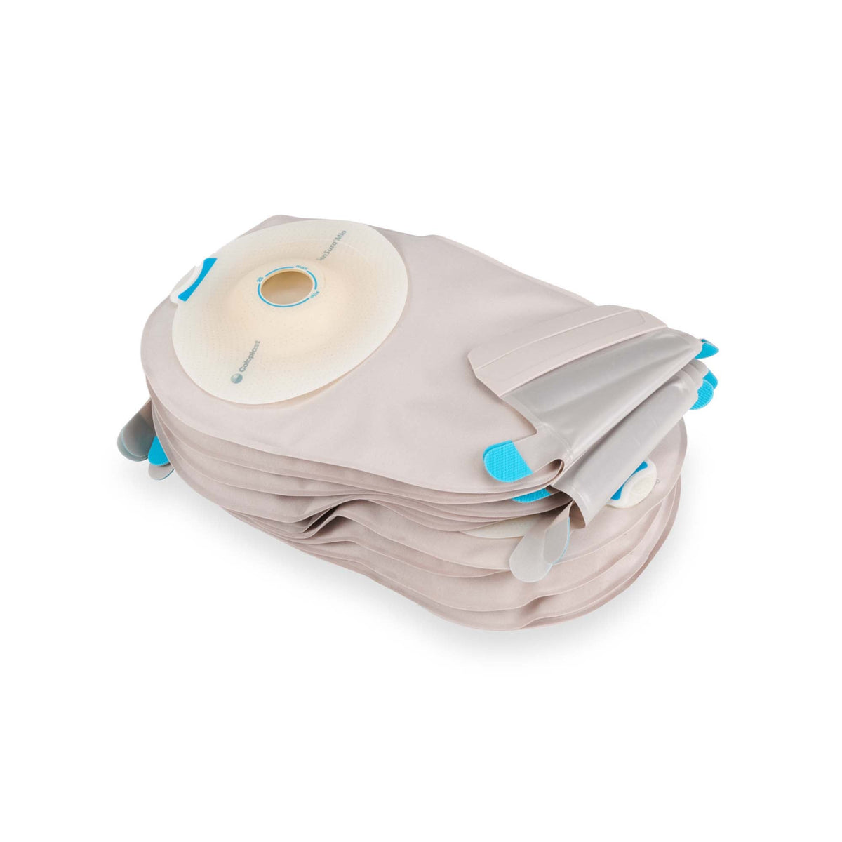 Coloplast SenSura Mio Convex One-Piece Drainable Pouch — Deep Convex, Opaque, Pre-Cut 1" — group view