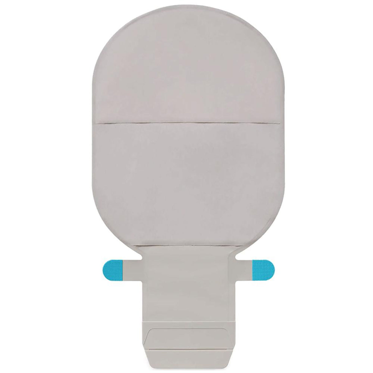 Coloplast SenSura Mio Convex One-Piece Drainable Pouch — Deep Convex, Transparent, Pre-Cut 1" — front view