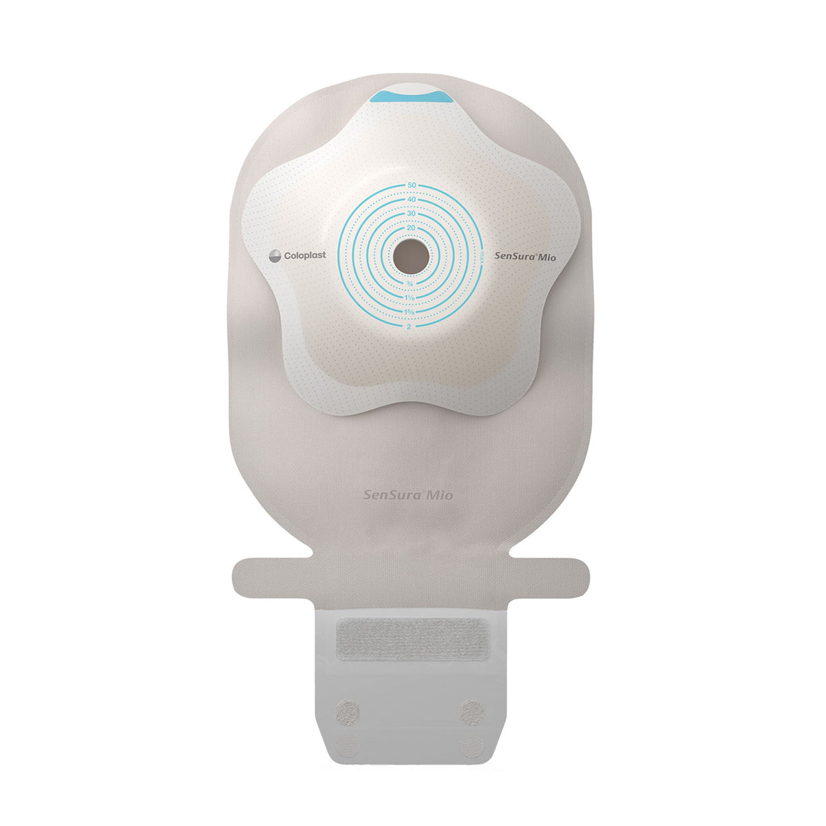 Coloplast SenSura Mio Convex Flip MAXI One-Piece Drainable Pouch – Opaque, Medium Barrier. Exact Coloplast 18312 product image on white.