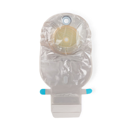 Coloplast SenSura Mio Convex Flip MAXI One-Piece Drainable Pouch – Transparent, Large Barrier. Exact Coloplast 18341 product image on white.