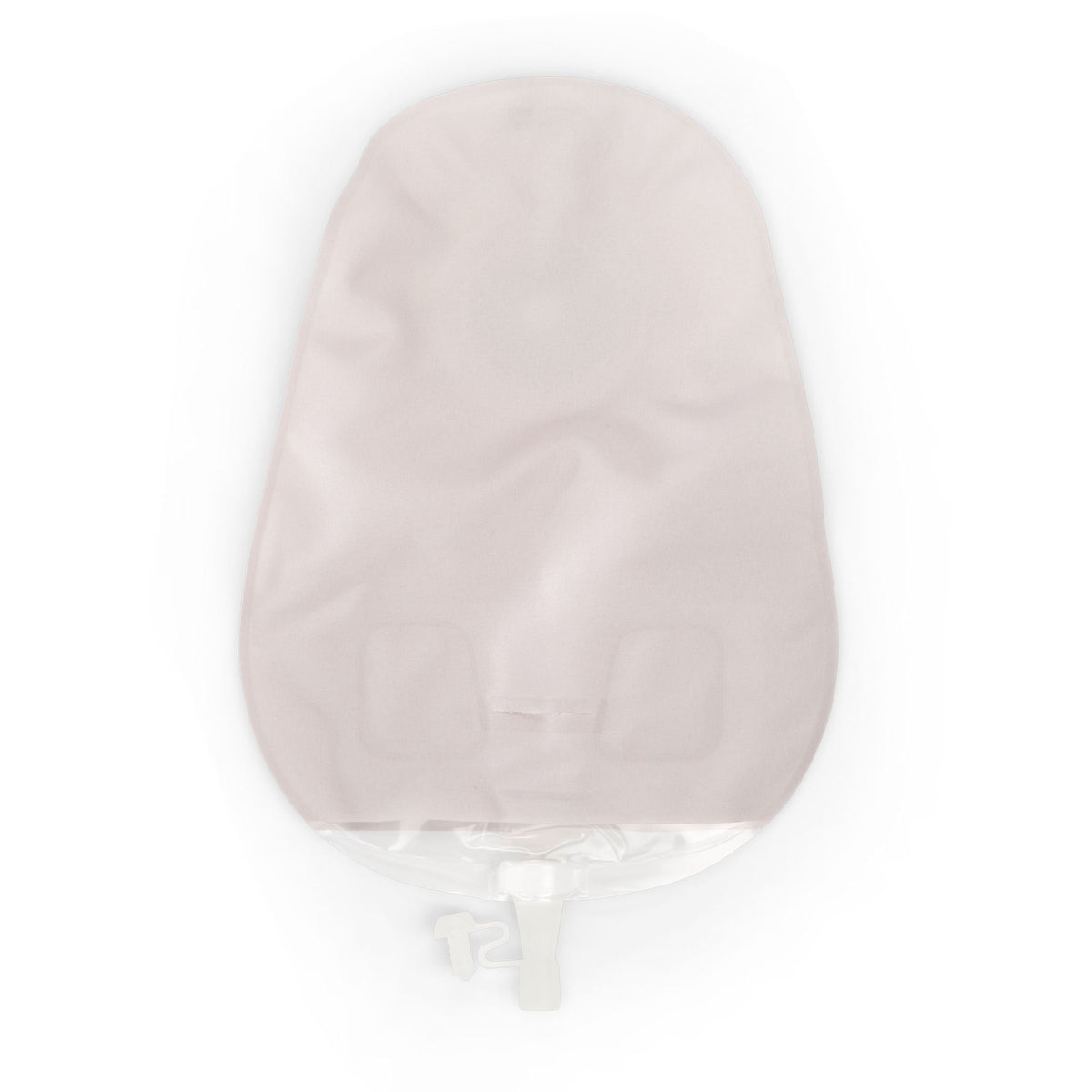 Coloplast SenSura Mio Convex Flip One-Piece Urostomy Pouch - Opaque — 3/8"-1-9/16" Cut-to-Fit, Opaque — front view