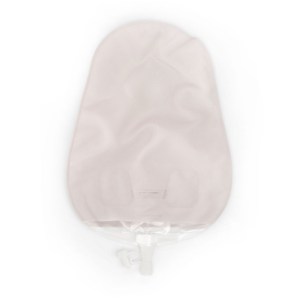 Coloplast SenSura Mio Convex Flip One-Piece Urostomy Pouch - Opaque — 1" Pre-Cut, Opaque — front view