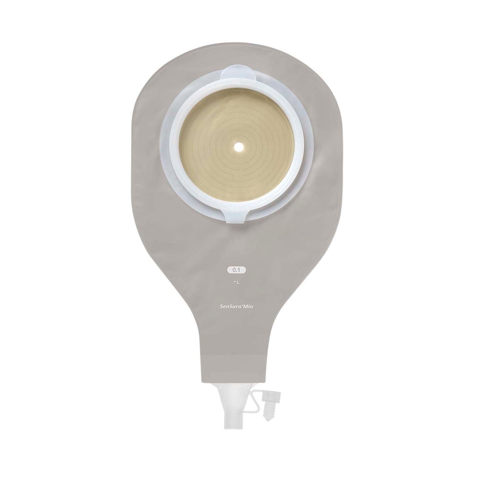 Coloplast SenSura Mio Sterile One-Piece Post-Op Pouch — Sterile, Cut-to-Fit 3/8"–4" — back view