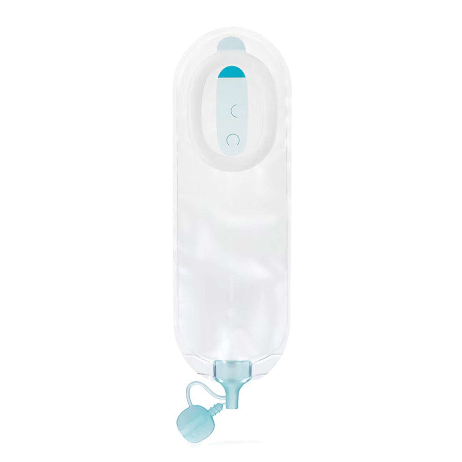 Coloplast SenSura Mio Baby Sterile Two-Piece Drainable Pouch — Sterile, Transparent, 12" — front view