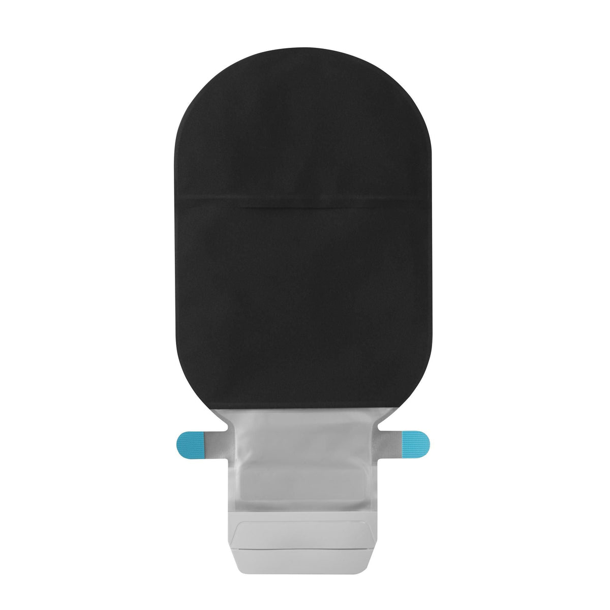 Coloplast SenSura Mio Convex Deep MAXI One-Piece Drainable Ostomy Pouch – Black. Exact CST18986 front view on white.