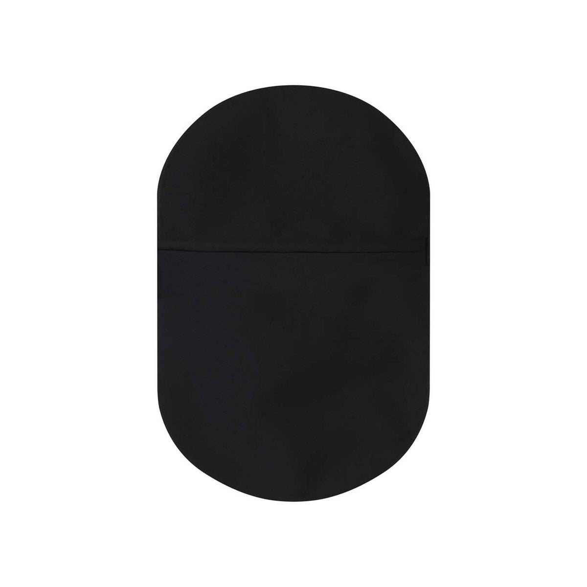 Coloplast SenSura Mio One-Piece Closed Pouch - Black — 1-5/8"-2-1/8" Cut-to-Fit, Maxi — front view