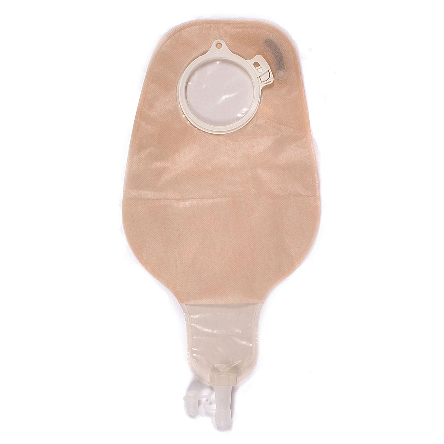 Coloplast Assura Two-Piece High-Output Pouch — 1-9/16" Green Coupling — back view