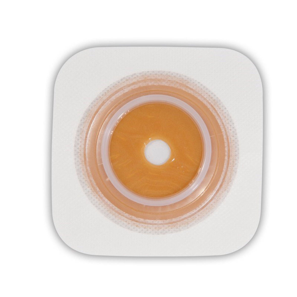 ConvaTec SUR-FIT Natura Stomahesive Skin Barrier – No Tape Collar, 4" × 4", 2-1/4" Flange · 1/2"–1-3/4" Opening, exact ConvaTec 401576 product view on white.