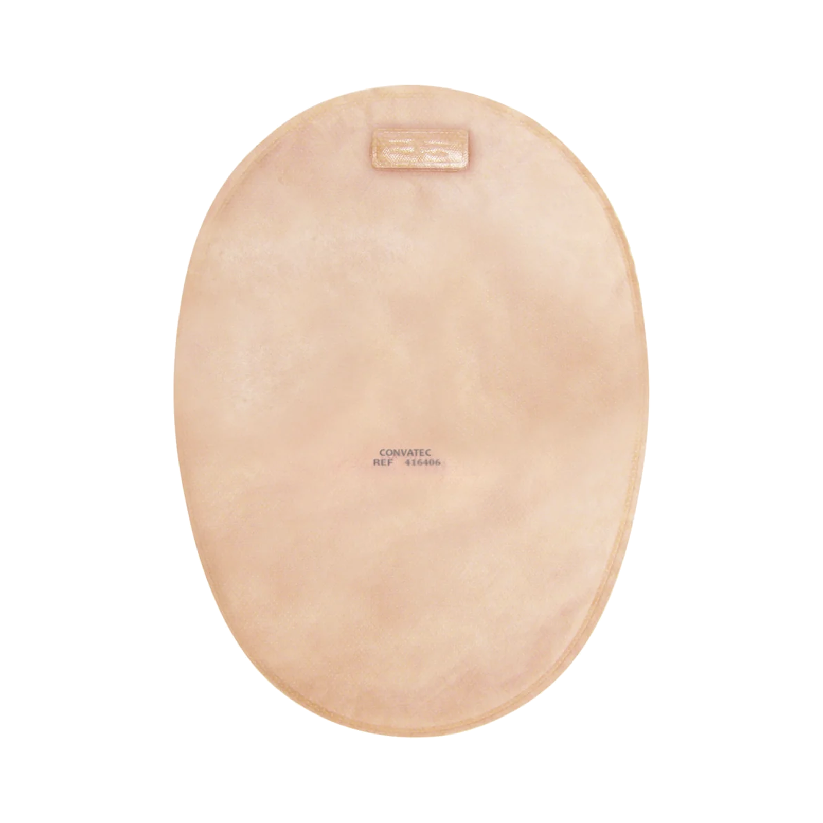 Convatec Convatec 8" 57 Mm (2.25") Flange pouch with 2-sided comfort panel and filter (CV416409) on a white background