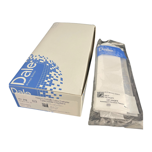 Dale Hold-n-Place Foley Catheter Holder REF 316 package and individually sealed band