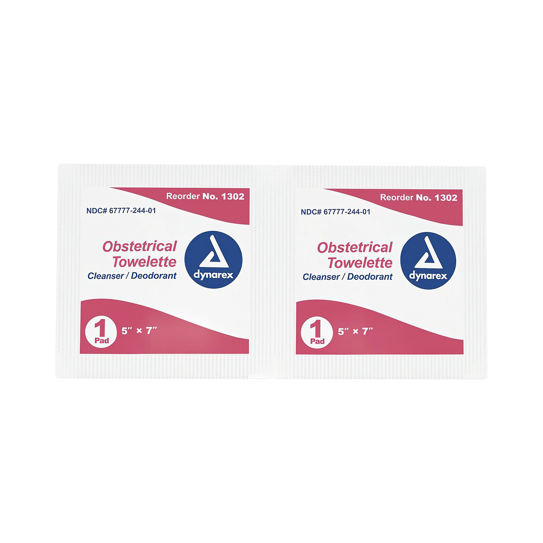 Dynarex Dynarex Obstetrical Towelettes (DX1302-BX) on a white background