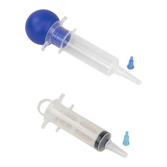 Dynarex 4261 bulb and 4262 piston sterile irrigation syringes