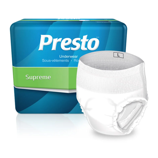 DRYLOCK TECHNOLOGIES Presto Unisex Supreme Classic Underwear With OdorSecure® (DYLAUB23010, DYLAUB23020) on a white background