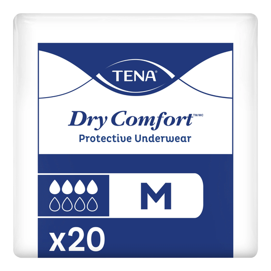 Tena TENA Dry Comfort Protective Incontinence Pull-Up Underwear (ENA72422, ENA72423) on a white background