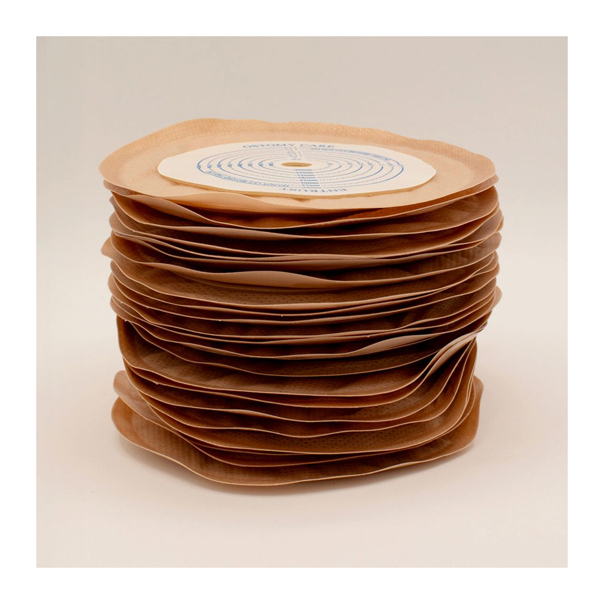 Fortis Entrust filtered stoma caps stacked product view