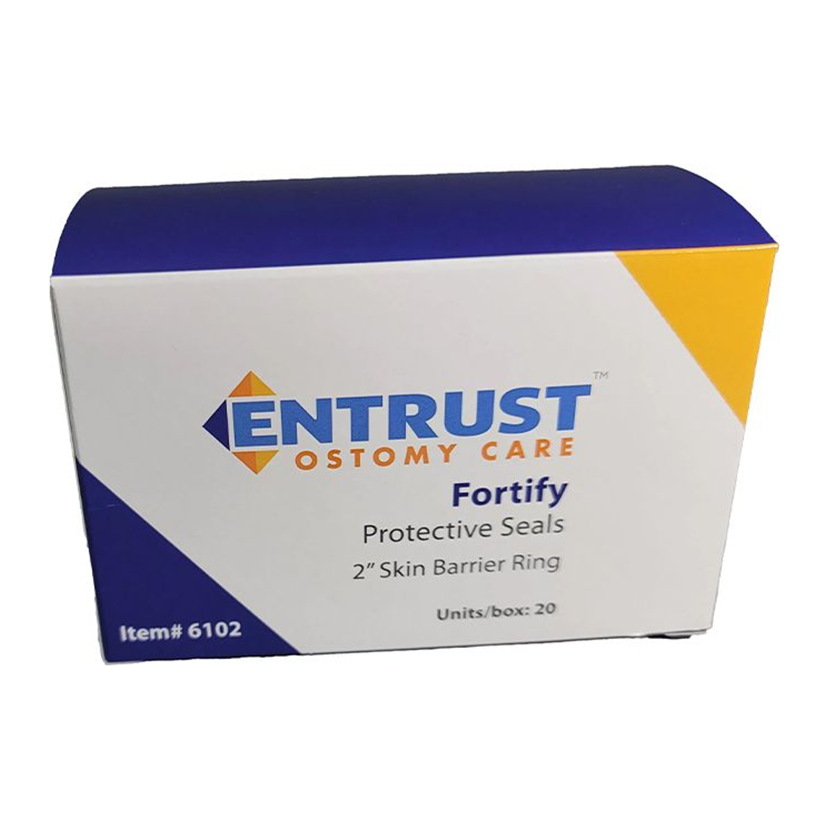 Fortis Entrust Fortify 2-inch skin barrier seals, FTS6102, box of 20.